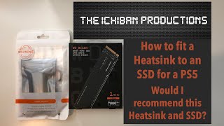 Beginners how to guide Installing an SSD Heatsink PS5 WD Black SN850  ELUTENG Unboxing amp Review UK [upl. by Corydon]