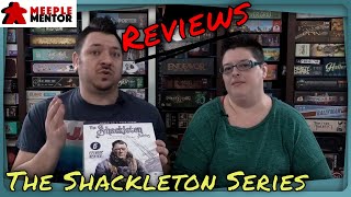 Meeple Mentor Reviews The Shackleton Series interactive puzzle adventure [upl. by Kcirdes384]