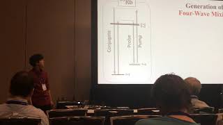 Rubidium resonant twomode squeezed state of the light using Four wave mixing [upl. by Anoirb]