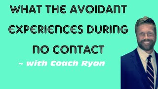 What the avoidant experiences during no contact [upl. by Ralfston]