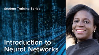 Intro to AI Series Introduction to Neural Networks [upl. by Novelc]