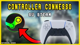 COME COLLEGARE UN CONTROLLER DELLA PLAYSTATION SU STEAM  TUTORIAL ps5 pc steam controller [upl. by Aerehs]