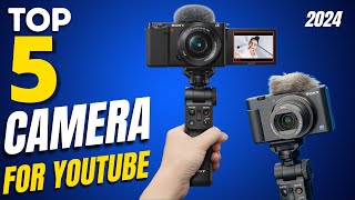 Top 5 Best Camera For YouTube Videos In 2024  Best Budget Camera For YouTube [upl. by Eimat]