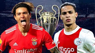 BENFICA X AJAX  IDA OITAVAS DE FINAL LIGA DOS CAMPEÕES 202122 préjogo 2302 VEM GOLEADA [upl. by Anec]