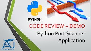 Network Security  Port Scanner In Python [upl. by Langbehn]
