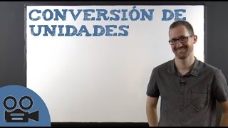 Qué es la conversión de unidades [upl. by Brandon]