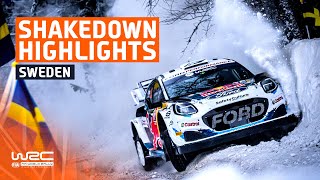 Shakedown Highlights  WRC Rally Sweden 2024 [upl. by O'Donovan744]