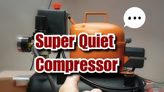 Super Quiet Airbrush Compressor from 1airbrush [upl. by Elleirol]