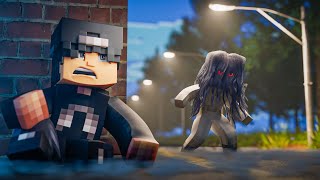 MINECRAFT SCARY STREET Full Movie [upl. by Aneras]