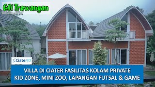 Villa ciater fasilitas kolam private villa agnimaya  type gili trawangan [upl. by Ojeitak]