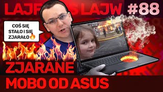 TAKIEJ DZIURY W LAMINACIE JESZCZE NIE WIDZIAŁEŚ  ZALANIE ZROBIŁO ROBOTĘ…ASUS ZenBook Pro LIVE 88 [upl. by Adlog452]