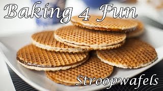 Hollandse Stroopwafels  Baking 4 Fun [upl. by Fons]