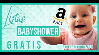 🐣 CREAR LISTA DE NACIMIENTO  🍼 【LISTA DE REGALOS PARA BABY SHOWER PASO A PASO 】 🎁  GRATIS [upl. by Demmer44]