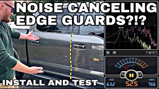 NOISE REDUCING EDGE GUARDS Install review and decibel test of NEW Winunite edge guards [upl. by Aikemal836]