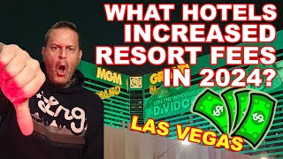 Resort Fees in Las Vegas Increased Again [upl. by Llenwahs566]