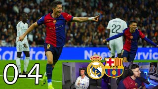 REAL MADRID 04 FC BARCELONA REACCIONANDO DjMaRiiO [upl. by Fisher806]