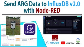 Send ARG Data to InfluxDB v20 with Node RED [upl. by Dagney]