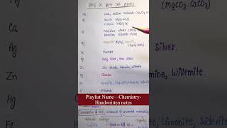 Ores of some imp metals Chemistry  Chapter 7 Extraction of Metals  Lec34 Part1 [upl. by New720]