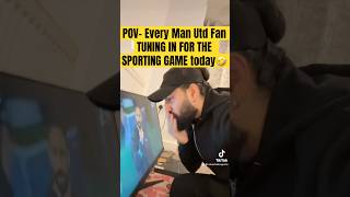 POV Man Utd Fans Watching Amorim Ball☠️ shorts [upl. by Leola]