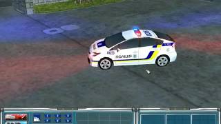 Em4 UngvarMod Toyota Prius police car demo [upl. by Atterol]