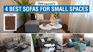 4 Best Sofas For Small Spaces  MF Home TV [upl. by Tnomyar]