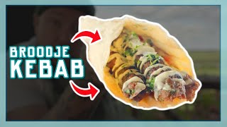 BROODJE KEBAB UIT DE POLDER  EtenmetNick  How to [upl. by Siuluj]