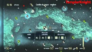 Assassins Creed 4 Black Flag all Mayan Stela Locations  Read Description [upl. by Tadeas]