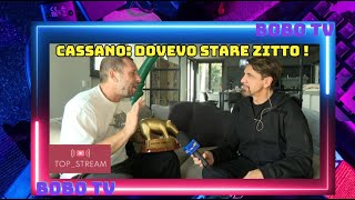 ULTIMA DICHIARAZIONE SHOCK DI CASSANO DOPO BOBO TV DOVEVO STARE ZITTO [upl. by Sirrad100]