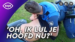 Flinke AGRESSIE tegen HANDHAVERS en hun cameramensen  Overtreders  KIJK Aflevering S6A2 [upl. by Livvi]