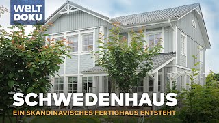 SCHWEDENHÄUSER  So entsteht ein skandinavisches Fertighaus aus Holz  WELT DOKU [upl. by Khalsa]