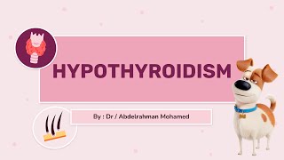 Hypothyroidism in pets  قصور الغدة الدرقية [upl. by Aenneea407]