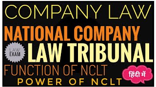 NCLT Company Law  Functions of NCLT  Power amp Functions Of NCLT  What do you mean by NCLAT  NCLT [upl. by Ehtnax]