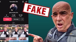 Fake Tyneside Life TikTok Account EXPOSED [upl. by Lakym]