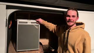 Campervan Fridge Review Dometic WAECO CoolMatic CRX50 Fridge amp Freezer 45L [upl. by Atyekram]