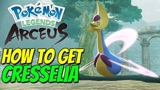 How to get CRESSELIA in Pokémon Legends Arceus [upl. by Donielle]