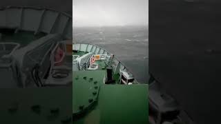 MV Clansman in rough seas from Oban to Colonsay 81019 [upl. by Arluene]