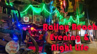 Railay Beach Walking Street amp Nightlife May 2022 Thailand trip Part 3 Railay Beach Krabi [upl. by Faye]