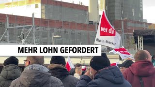 Dreitägiger Warnstreik am Mannheimer Großkraftwerk  RON TV [upl. by Ahsiekam]