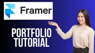 Framer Portfolio Tutorial  How to Create a Portfolio with Framer 2024 [upl. by Aicilef]