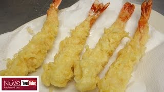 How To Stretch Shrimp For Tempura  How To Make Sushi Series [upl. by Laurie]