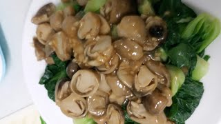 RESEP BABY BOK CHOY REBUS DENGAN JAMUR MERANGchinese recipe [upl. by Netsyrc680]