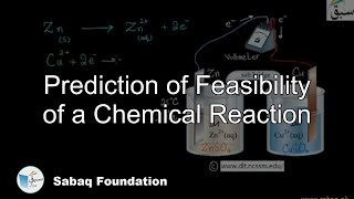 Prediction of Feasibility of a Chemical Reaction Chemistry Lecture  Sabaqpk [upl. by Bonn]