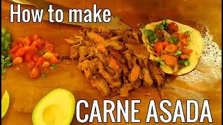 Carne Asada tacos recipe [upl. by Brigitta777]