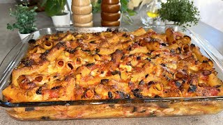 PASTA AL FORNO CON MELANZANE E PROVOLA AFFUMICATA [upl. by Aikrehs531]