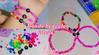 making a beads bracelet for one of my BFF💜🩷🩵 [upl. by Alviani]