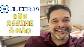 NÃO ASSINE MAIS FISICAMENTE O CONTRATO SOCIAL  JUCERJA [upl. by Charis]