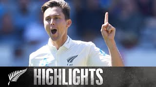 England Bowled Out For 58  HIGHLIGHTS  1st Test Day 1  BLACKCAPS v England 2018 [upl. by Akkim232]