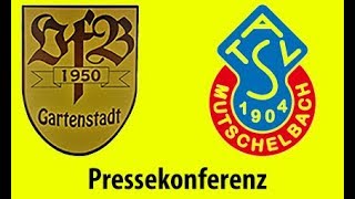 Pressekonferenz nach dem Spiel gegen ATSV Mutschelbach [upl. by Iago]