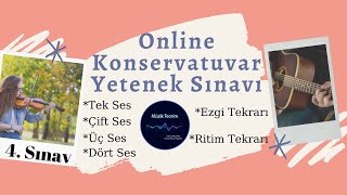 ONLINE YETENEK SINAVI  4 Sınav [upl. by Raynard]