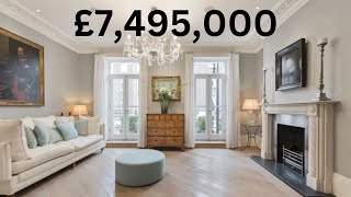 £7495000 Belgravia House  London Real Estate [upl. by Mikes]